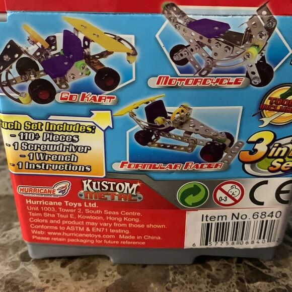 Kustom | Metal Mini Racer Car combo series Building Set Toy - Picture 3 of 3